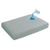 SYLC 100% Waterproof Sofa Seat Cushion Covers, Stretch Leather Set, Light Gray, Large 4-Seater view 1