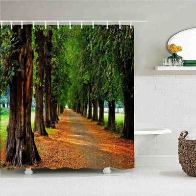 Tropical Rainforest Jungle Shower Curtain