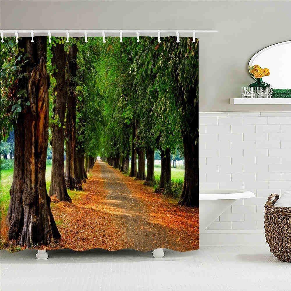 Tropical Rainforest Jungle Shower Curtain
