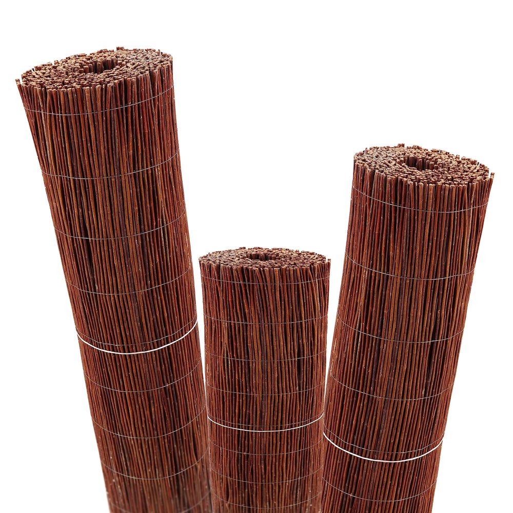 Aquagart Willow Mat 35 m x 90 cm | Natural Privacy Screen for Garden, Balcony & Patio