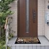 BAGEYOU Welcome Doormat with Cute Australian Shepherd and Personalized Dog Name, 60 x 40 cm view 3
