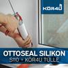 S110 Premium Construction Silicone 310 ml, with kr4u Nozzle (C20 Light Gray) view 2