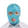 YuanDiann Adult Zentai Mask Cosplay Lycra Spandex Stretch Balaclava, Halloween Anime Stage Performance Costume, Blue Sea, Open Mouth view 1