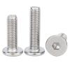 100-Piece Lot CM-Type Stainless Steel Flat-Head Hex Socket Screws, M1.6/M2/M2.5/M3/M4/M5/M6 view 2
