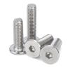 100-Piece Lot CM-Type Stainless Steel Flat-Head Hex Socket Screws, M1.6/M2/M2.5/M3/M4/M5/M6 view 3