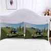 Tractor Duvet Cover Set 220 x 240 cm, 3-Piece, Tractor and Combine Harvester Design view 4