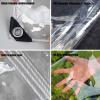 LCYFBE Transparent PVC Waterproof Tarp, 2.8 x 6.1 m view 4