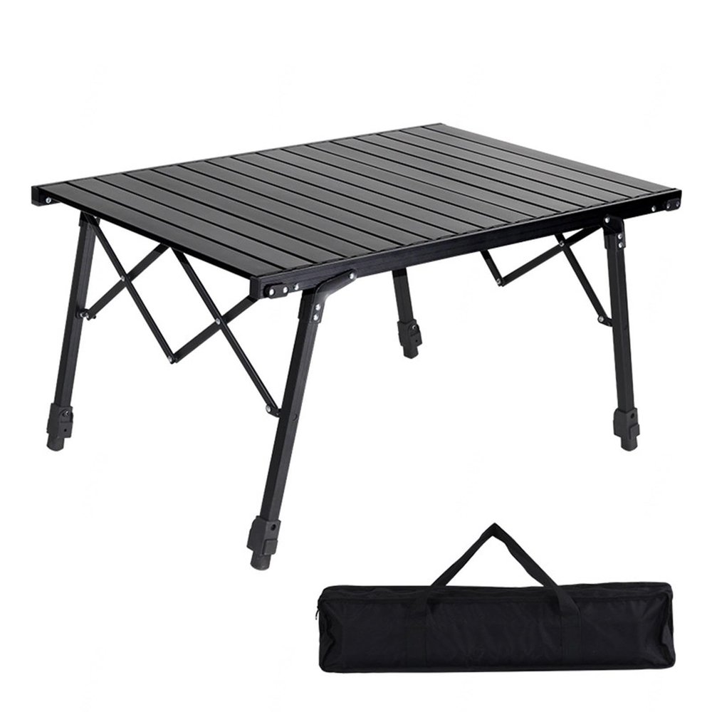 LoKori Portable Folding Aluminum Camping Table with Carrying Bag