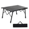 LoKori Portable Folding Aluminum Camping Table with Carrying Bag view 1