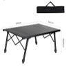LoKori Portable Folding Aluminum Camping Table with Carrying Bag view 2