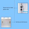Mobile Phone Storage Cabinet, 12/24/36/48/60 Compartments, with Lock and Handle Pocket (Silver, 60 Compartments) view 3