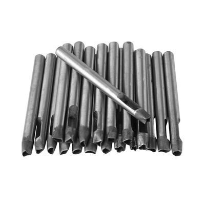 20-Piece 6 mm Carbon Steel Leather Flower Punch Set