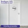 INDIGOS UG Round Sign, 200 mm, Green Cross, Aluminum Composite, Customizable view 2
