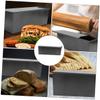 BESTonZON Nonstick Toast Bread Pan with Lid for 900 g Loaves view 2