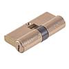 70 mm Door Lock with 8 Keys, Thumb-Turn Profile Cylinder, Brass view 2