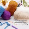 Uiopa 400 g/120 m T-Shirt Yarn for Crochet view 3