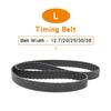 SSIMOO L Timing Belt 450L/453L/454L/457L/465L/480L/490L/495L/500L/510L, Rubber Closed-Loop Belt, Widths 12.7/20/25/30/38 mm view 2