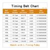 SSIMOO L Timing Belt 450L/453L/454L/457L/465L/480L/490L/495L/500L/510L, Rubber Closed-Loop Belt, Widths 12.7/20/25/30/38 mm view 3