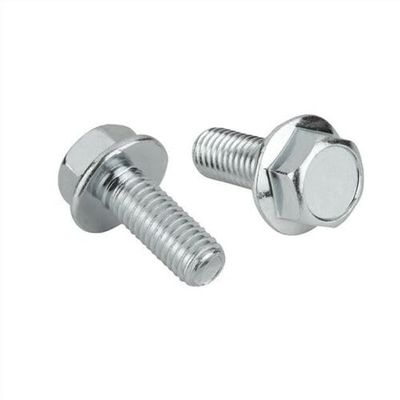 V2A Stainless Steel Hex Flange Bolt DIN 6921, M5–M10, Fully Threaded, 8–100 mm (10, M5 x 40 mm)