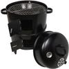 Charcoal BBQ Grill, Round Charcoal Oven, Outdoor Bacon, Portable Barbecue Grill view 1