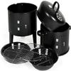 Charcoal BBQ Grill, Round Charcoal Oven, Outdoor Bacon, Portable Barbecue Grill view 4
