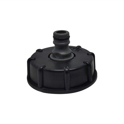 LiuliuBull Garden Water Ball Valve for S60X6 Container Adapter, Plant Water Tap with Male-Thread Hose Connection (Color: A)