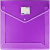 File Organizer, Expandable Folders, 7-Pack, Extra-Large A3, Snap Closure, Purple view 1
