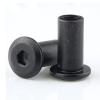 10 pcs/lot M3 M4 M5 M6 M8 Black Zinc-Plated Large Flat Hex Socket Rivet Nut Insert, M5 x 15 mm view 2