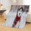 Husky Dog Fleece Blanket, Soft and Cozy, 150 x 200 cm view 3