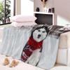 Husky Dog Fleece Blanket, Soft and Cozy, 150 x 200 cm view 4