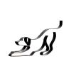Personalized Metal Art Decoration - Dog Decor & Hanger view 1