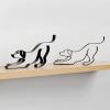Personalized Metal Art Decoration - Dog Decor & Hanger view 2