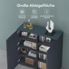 Mai & Mai 76 cm Sideboard, 4-Door Handleless Cabinet with Soft-Close view 2