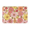 Strunt Retro 1970s Floral Design Nonslip Doormat, 16 x 24 in view 1