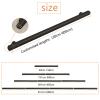 Luyckfrazy Black Stainless Steel Stair Handrail, 140 cm view 2