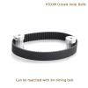 3D Printer Rubber Timing Belt Arc HTD 3M, C=639/648/654/663/669/672/675/681/684/687, 6/9/10/12/15/20 mm, Closed-Loop Synchronous, 3 mm Pitch (Size: 3M 663, 221 Teeth; Color: 2PCS_15MM) view 4