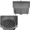 TEmkin Portable Mini Charcoal Grill, Cast Iron, Tabletop Style view 4