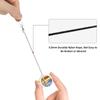 BTCOWZRV Retractable ID Badge Holder for Women and Men, Sunset Valley River Cascade view 4