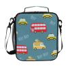 Mnsruu Bus Taxi Car Insulated Lunch Bag for Kids view 1