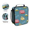 Mnsruu Bus Taxi Car Insulated Lunch Bag for Kids view 2