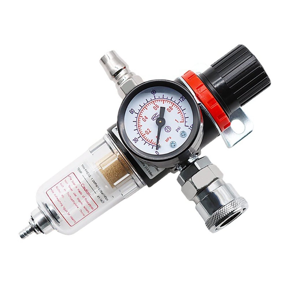 AFR2000 Compressed Air Filter Regulator with Water Separator, Gauge & Bracket