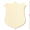V4 Heraldic Shield Wooden Craft Cutout, 3–50 cm view 3