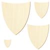V8 Shield Decorative Wooden Cutout, 3–50 cm view 2