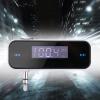 Universal 3.5 mm FM Transmitter for Cars, LCD Backlight, 3.5 mm Headphone Jack, Hi-Fi Stereo Sound, Audio Plug for Mobile Phones and Music Players, Rechargeable view 3