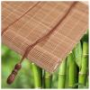 Bamboo Privacy Roller Blind with Lift Cord, Retro Sun Shade, Breathable (50–160 × 200 cm) view 1