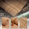 Bamboo Privacy Roller Blind with Lift Cord, Retro Sun Shade, Breathable (50–160 × 200 cm) view 2