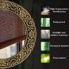 Bamboo Privacy Roller Blind with Lift Cord, Retro Sun Shade, Breathable (50–160 × 200 cm) view 3
