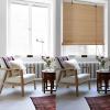 Bamboo Privacy Roller Blind with Lift Cord, Retro Sun Shade, Breathable (50–160 × 200 cm) view 4