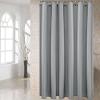 Homxi Shower Curtain with Grommets, 80 W x 200 H cm, Light Gray view 1