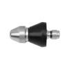 Pipe Cleaning Nozzle with Quick-Connect, 1/4-Inch Hose, 6-Hole view 1